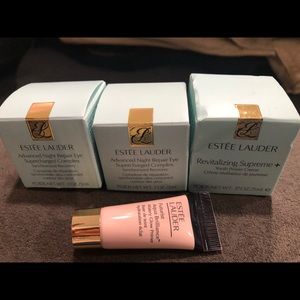 2 Estee Lauder Night Repair Eye & Revitalizing Youth Power Cream